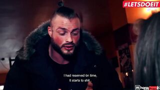 LETSDOEIT - Horny s Get Caught On Camera Fucking Into Hostel