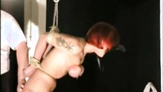 redhead bitch Ava finally humiliated