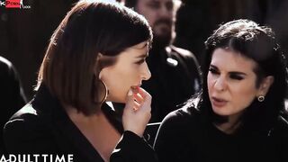 Widower Destroys Marley Brinx's Pussy At His Wifey's Funeral! FULL