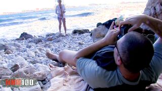 Milky & Terry, pounded and anal sex at the beach