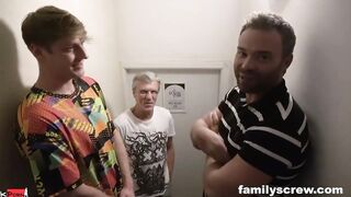 Virgin son deflowered at the local bar