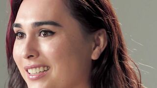 Trans lady Ember Fiera solo masturbating