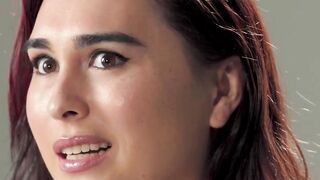 Trans lady Ember Fiera solo masturbating