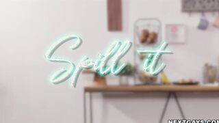 Jayden fucked Diego inside the coffee shop