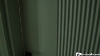 Inked blonde gets eaten out and nailed