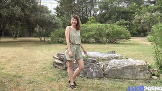 Melany discovers the pleasures of a huge afro penis