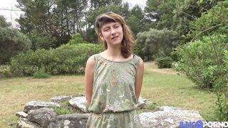 Melany discovers the pleasures of a huge afro penis