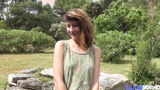 Melany discovers the pleasures of a huge afro penis