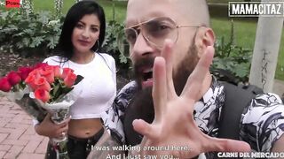 Dirty Babe Latina Mariana Martinez Gotten Flowers And A Big Dick