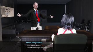 Fashion Business - #3 Monica get boned by bastard mature man - 3d game