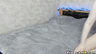 Blonde Chick Gives Her Man A Nice Blow