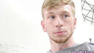 Horny Jamie Kelly tastes stepson's Jesse cock