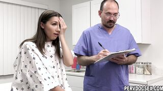 Patient enjoys vaginal speculum examination