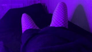 POV hot masturbates and jizzes