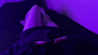 POV hot masturbates and jizzes
