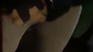 Classy pisses inside the street for a pound and gets caught