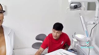 The whore dentist seduces her step guy - Mariana Martix