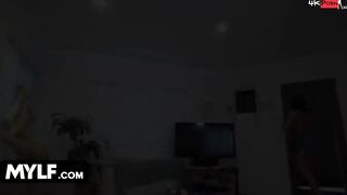 MYLF - Huge Hooters Milf Rewarded hot Stud By Sucking Off His