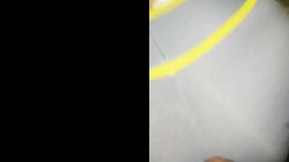 my friend is exercising and I got lusty with her