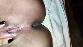 this huge butt is a container of dick I love to cum in this butt