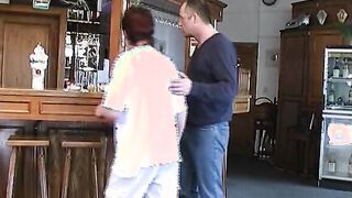 Old Lady wants to feel the full length of the big dick