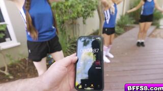 Bestfriends fuck sesh with their coach