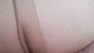 I plowed my stepsis into tights