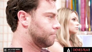 DEVILS TAPE - Cutie Athena Faris Swaps Her Gf For An Mature Man Into A Nice Swinger Nailed