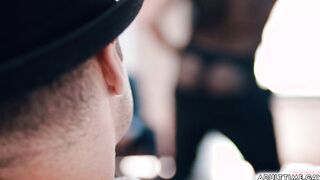 Michael Boston fucked by a stripper Lucca Mazzi