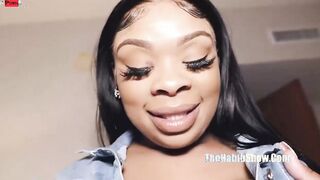 wow so damm thick long ass yellabone bellatrice plowed huge ebony dick