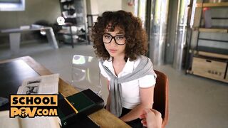 point of view - Breaking into slim Columbian twat Geisha Kyd