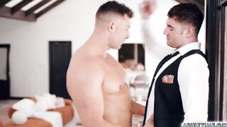 Lucca got creampie inside Michael sweet hole