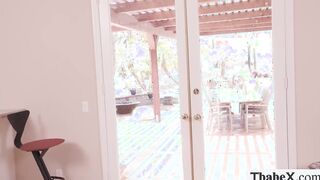 Busty latina ts fucked by straight guy
