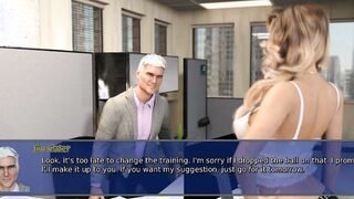 The Office Wifey - Story Scenes #16 - 3d game - Developer on Patreon "jsdeacon"