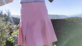 SEX VLOG! Outdoors SQUIRTNG and LEAKING CUMSHOT