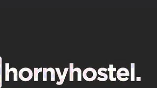 HORNYHOSTEL - beauty 18Yo Lilly Bella Caught And Nailed By The Security Guard