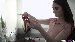 Stepdaughter Hazel Moore fuck by stepdad
