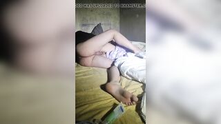Barely Legal women is cold, it hurts her booty and I