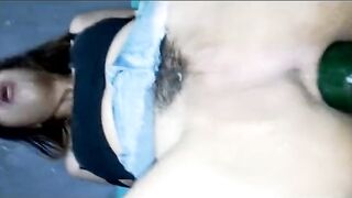 Hispanic taking it inside the butt