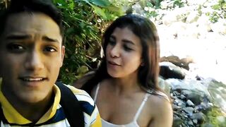 de paseo con mi cuñada en la montaña parte two