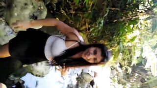 de paseo con mi cuñada en la montaña parte two