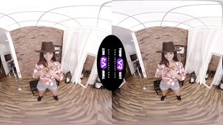 TmwVRnet - Nicolette Noir - Cowboy hat over soak cunt