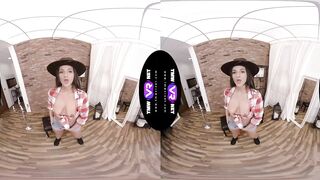 TmwVRnet - Nicolette Noir - Cowboy hat over soak cunt