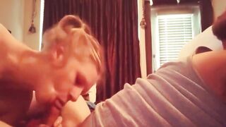 Super Blonde Offer a Great Fellatio