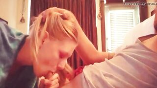 Super Blonde Offer a Great Fellatio