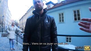 HUNT4K. Le sexe fou avec un chasseur se produit au