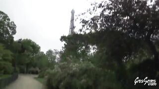 mom visiting paris