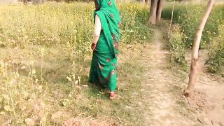 सरसों के खेत मे सासुर जी ने जबरदस्ती चोद दिया