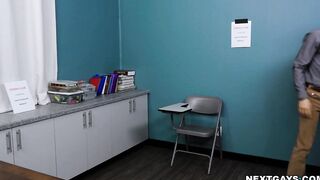 Hot teacher, Isaac Parker fucks student, Andrew