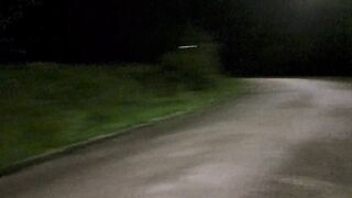 Stepsister give a fellatio while taking a walk inside the woods public